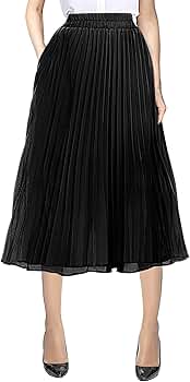 スカート Coco check pleats skirt M ANDMARY】Coco check pleats skirt